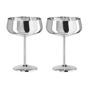 Vente flash : Verres en acier inoxydable faits à la main, design élégant, parfaits pour le vin, le champagne, le whisky et les bières de qualité supérieure. - Product Image 1