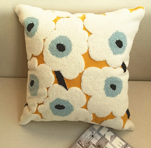 <b>Daisy</b> Cushion Cover, Sofa Pillow Case, Kids Room Bedroom Decor, <b>Gift</b> for Mom - Product Image 1
