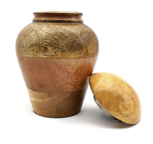 โกศไม้โกศสำหรับขี้เถ้าขี้เถ้าโกศสำหรับผู้ใหญ่เพศชาย/เพศหญิง - Product Image 1