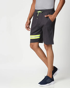 New Arrival Customizable Logo Solid Plain Dyed Quick Dry Jogger <b>Shorts</b> <b>Stretchy</b> Sports Casual Summer Wear Breathable - Product Image 3