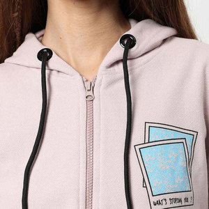 เสื้อฮู้ดสำหรับผู้หญิงแขนยาวเต็มตัวสำหรับฤดูหนาว - Product Image 3