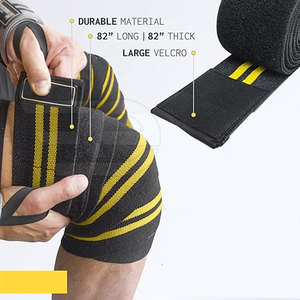 แผ่นรองเข่าอุปกรณ์ป้องกันกีฬาแบบปรับได้การดูดซับแรงกระแทกสำหรับวอลเลย์บอลบาสเกตบอลขี่จักรยานเดินป่าความปลอดภัยกลางแจ้ง - Product Image 2