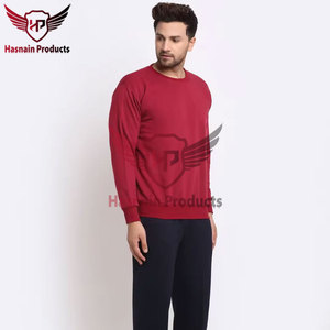 Ensemble de vêtements de sport de qualité supérieure pour hommes, coupe ajustée, avec logo personnalisé, survêtement respirant de grande taille de style décontracté pour l'hiver - Product Image 2