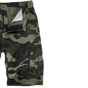 Pantalones cortos de lona elásticos de alta calidad con diseño personalizado, ropa informal de calle con patrón sólido disponible en todos los tamaños y colores - Product Image 2