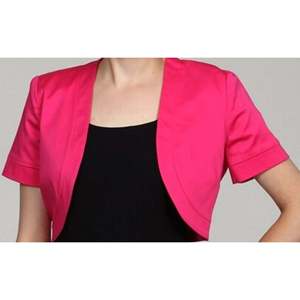 Cardigan Bolero da Donna <span class=keywords><strong>Jessica</strong></span> Howard Taglia XL, Casual Rosa con Ricami, Abbigliamento Lungo per Estate e Inverno - Product Image 3