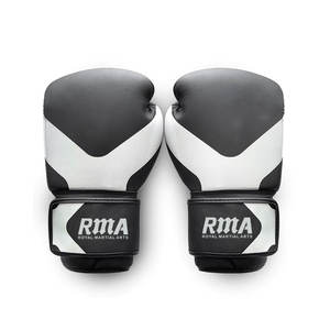 Guantes de entrenamiento de boxeo de cuero PU profesionales hechos a medida Equipo DE LUCHA ganador para artes marciales y entrenamiento - Product Image 1
