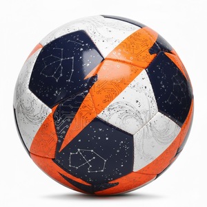 High Quality Custom Foldable PVC Soccer Ball Machine Stitched Rubber Bladder Breathable Design Custom Logo Colors Professional - Product Image 4