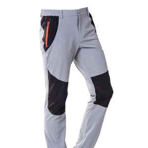 Pantalones de lona de invierno para hombre, informales, transpirables, impermeables, para senderismo, senderismo, secado rápido, escalada al aire libre, elasticidad, rectos, para acampar - Product Image 3