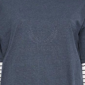 Ropa más vendida, camiseta para mujer, camiseta de doble capa con cuello redondo y estampado de logotipo personalizado para mujer, camiseta de manga corta para mujer - Product Image 5