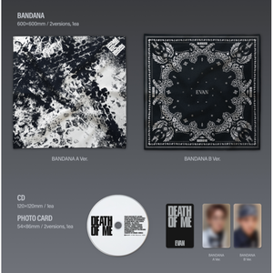 อีวาน ฮีซอง - เดธ ออฟ มี มินิอัลบั้มชุดที่ 1 เวอร์ชั่นแบนดาน่า (สินค้าเข้าใหม่ครั้งที่สอง) - Product Image 3