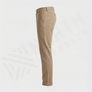 Fashion Trendy Outfit Street Wear Men <b>Chinos</b> Pants Outdoor Unique Look Zip Up Men <b>Chinos</b> Men Pants Straight Curved Striped Pants - Product Image 3