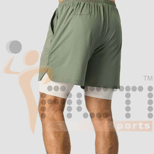 กางเกงขาสั้นชกมวย2024ผ้าสแปนเด็กซ์โพลีเอสเตอร์ระบายอากาศได้ดี - Product Image 2