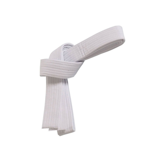 Venta al por mayor en línea BJJ Gi Premium suave y cómodo tejido de perlas Bjj cinturón BJJ GIS cinturón OEM diseño personalizado 100% algodón - Product Image 1