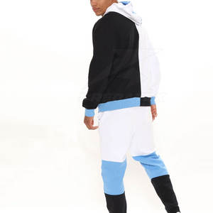 Venta al por mayor pulóver hombres chándales hecho a medida 100% algodón mejor precio cuello con capucha patrón sólido ropa de invierno - Product Image 3