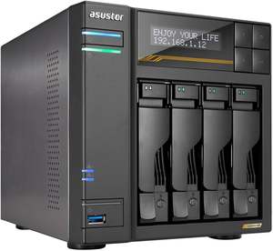 Nuevo servidor NAS oc-kerstor 4 Gen3 AS6804T de 4 bahías con procesador AMD, viene con kits completos - Product Image 1