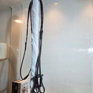 Horse Reins Durable Rubber & Leather Custom Logo XFull-Full-Cob Size para una experiencia de conducción cómoda - Product Image 1