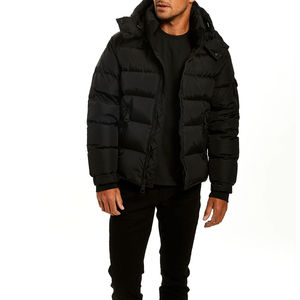 Customized Casual Fashion Parka Shiny Bubble Jacket With Hood <b>Men</b> Windbreaker Custom Puffer <b>Coat</b> <b>Men</b> Clothes - Product Image 5