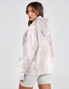 Sudadera con Capucha de Algodón 100% Vintage de Manga Larga con Bolsillo, Bordado Sólido, Ajuste Regular, para Hombre y Mujer, de Venta Caliente - Product Image 3