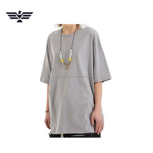 Camisetas de Jersey para Hombre, Corte Regular, 100% Algodón Tejido, Logotipo Personalizado Impreso, Antiencogimiento, Más Vendidas, Diseño Sólido, 200 Gramos, 2026 - Product Image 1