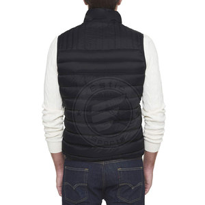 2025 New Arrival <b>Men's</b> Puffer <b>Vest</b> Best Price <b>Men</b> Puffer <b>Vest</b> Nylon / Polyester <b>Men</b> Puffer <b>Vest</b> - Product Image 3
