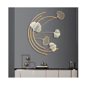 Arte de Pared Metálico de Inspiración Vintage con Acabado Antiguo, Decoración Colgante Perfecta para Decoración Interior de Hogar Clásico - Product Image 2