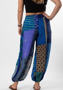 Patchwork Sarouel avec Poches Toutes Saisons Vente en Gros Femmes et Hommes Pantalons D'été Festival Pantalon dames vêtements - Product Image 3