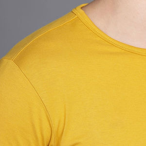 T-shirt à manches longues pour homme de haute qualité 100% coton respirant écologique col rond décontracté personnalisé - Product Image 5