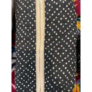 Pochette cosmétique Dotty, grande trousse de maquillage transparente en PVC avec fermeture à glissière, design imprimé à pois écologique et mignon, modèle de sac en PVC - Product Image 1