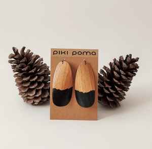 Boucles d'oreilles en bois durable - Product Image 4