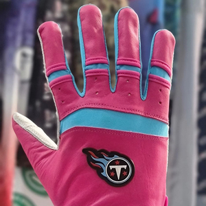 Custom Color Baseball Batting Gloves Teams Cowhide pink Baseball batting gloves Lightweight Baseball Batting Gloves Beginners - Product Image 1
