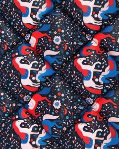 Chevaux Design Sublimation Selle Pads Cheval-Thème Personnalisable Pads pour Aventures Équestres - Product Image 3