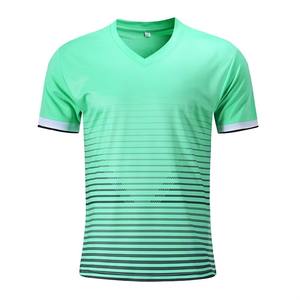 100% equipos de poliéster uniforme de fútbol hombres usan camisetas deportivas logotipo personalizado fútbol ropa de fútbol - Product Image 3