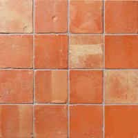 Carreaux en terre cuite classiques anciens faits à la main, finition lumineuse, antidérapants, pour murs extérieurs et sols, bordures 20 mm, solides, résistants à l'usure, sur mesure