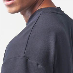 Camiseta Deportiva de Manga Corta Reddito para Hombre, Marca Propia, 100% Algodón, Compresión, Transpirable, Secado Rápido, Ropa Deportiva - Product Image 4