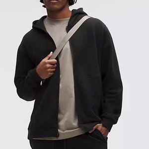 เสื้อฮู้ดดี้ผู้ชายคุณภาพสูง พิมพ์ลายโลโก้ตามสั่ง เนื้อผ้าหนา ใส่ได้ในฤดูใบไม้ร่วง ความยาวปกติ พร้อมงานพิมพ์ดิจิทัลและงานปัก - Product Image 1