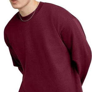 ออกแบบโลโก้ตามสั่ง ปักเสื้อสเวตเชิ้ตคอกลมผ้าฟลีซ 300 แกรม ขายส่งเสื้อสเวตเชิ้ตคอกลมสำหรับผู้ชาย - Product Image 1