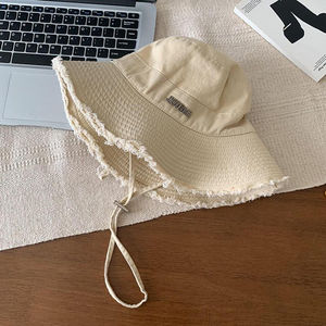 Marque de créateur de luxe Bucket Hat 3D Broderie Denim Chapeau pour l'extérieur et les voyages Vente en gros Bob Hat - Product Image 4