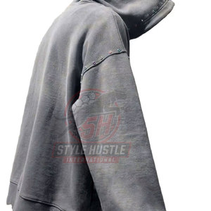 Sudaderas con Pedrería para Hombre de Alta Calidad, Nuevo Diseño, 100% Algodón, Productos de Venta al Por Mayor - Product Image 2