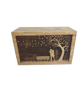 Decorative Urns Wooden <b>Ashes</b> Storage <b>Box</b> Loving White Tree Engraving Design Large Urn Cremation Urn <b>for</b> <b>Ashes</b> Rosewood - Product Image 1