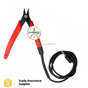 Alicates de Punta Curva con Conexión a Tierra de Alta Calidad, Acero Inoxidable, para Fabricación de Joyería y Soldadura de Cadenas - Product Image 6