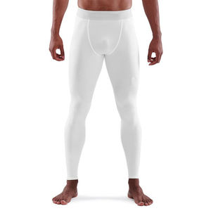 Collants de compression pour hommes, nouvelle couleur unie, séchage rapide, pantalon de sport élastique, vente en gros, pantalon de compression tricoté pour hommes - Product Image 6