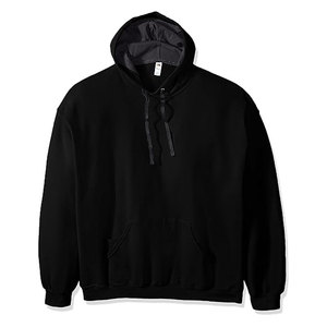 เสื้อฮู้ดดี้ผู้ชายผ้าฝ้าย/ใยไผ่ปักโลโก้แบบกำหนดเอง ผ้าเชนิลล์ กันลม ทรงโอเวอร์ไซส์ ไหล่ตก สำหรับฤดูหนาว - Product Image 4