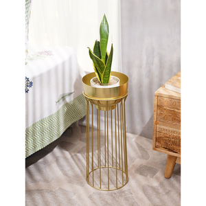 Best Selling Unique Handmade Metal Planter New Design Iron Planter Garden Decor Hanging <b>Floor</b> Usage Wholesale Price <b>Accessory</b> - Product Image 1
