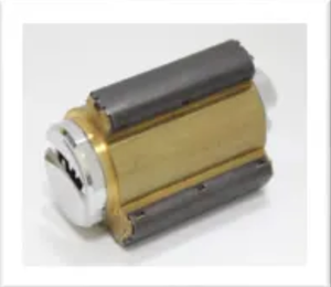 Cilindro de bloqueo de borde único de latón resistente a manipulaciones de alta calidad ONELUS con llaves de computadora para entrada segura - Product Image 5