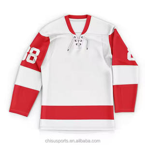 Jersey de Hockey sobre Hielo Transpirable de Alto Rendimiento, Personalizable con Nombre de Equipo, Unisex, para Máxima Comodidad - Product Image 3