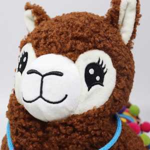 SLOFFIES Pantoufles en peluche d'alpaga pour adultes, taille unique, style extérieur chaud avec semelle intérieure réglable en coton et PU pour le printemps et l'hiver - Product Image 4