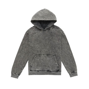 À la mode femmes lavage à l'acide sweats à capuche hiver chaud vêtements de plein air anti-rétrécissement Anti-boulochage respirant lavage à l'acide sweats à capuche pour femme - Product Image 1