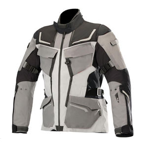 Chaqueta de moto Cordura OEM de moda, fina, acolchada, personalizada, unisex, con múltiples cremalleras frontales y logo, al por mayor - Product Image 1