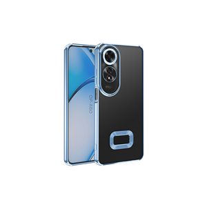 Funda Protectora de Silicona Premium Sierra Blue para Oppo A60 con Recorte para el Logotipo, Cubierta Omega para Protección de la Cámara, Funda para Teléfono Móvil - Product Image 1