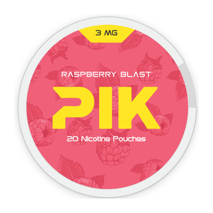 Sachets énergétiques à la framboise rafraîchissants, format snus, sachets fruités à la framboise pour les voyages et le bureau - Product Image 1